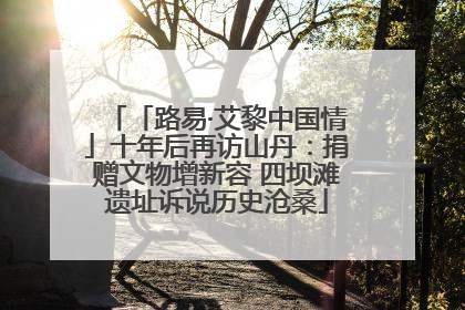 「路易·艾黎中国情」十年后再访山丹：捐赠文物增新容 四坝滩遗址诉说历史沧桑