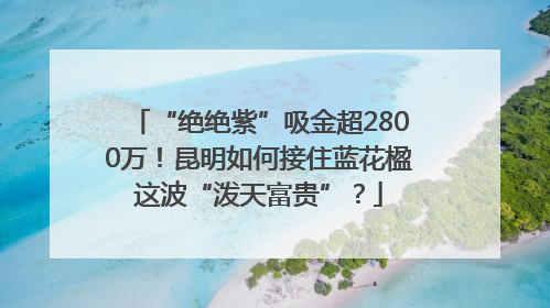 “绝绝紫”吸金超2800万！昆明如何接住蓝花楹这波“泼天富贵”？