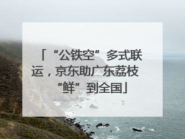 “公铁空”多式联运，京东助广东荔枝“鲜”到全国
