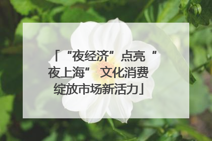 “夜经济”点亮“夜上海” 文化消费绽放市场新活力