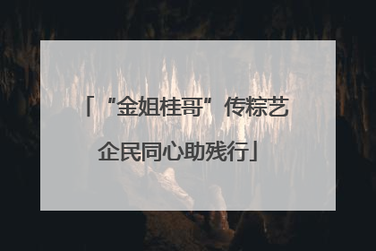 “金姐桂哥”传粽艺 企民同心助残行