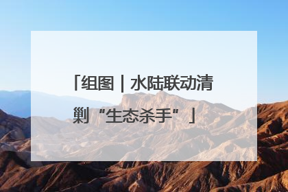 组图｜水陆联动清剿“生态杀手”
