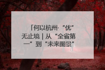 何以杭州·“优”无止境｜从“全省第一”到“未来图景” 余杭加速航行