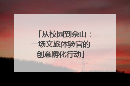 从校园到佘山：一场文旅体验官的创意孵化行动