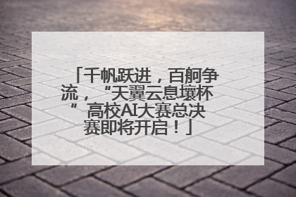 千帆跃进，百舸争流，“天翼云息壤杯”高校AI大赛总决赛即将开启！