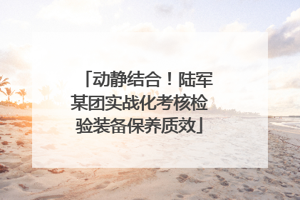 动静结合！陆军某团实战化考核检验装备保养质效