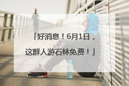 好消息！6月1日，这群人游石林免费！
