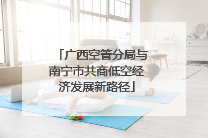 广西空管分局与南宁市共商低空经济发展新路径