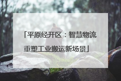 平原经开区：智慧物流重塑工业搬运新场景