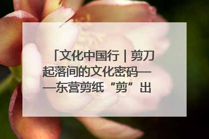 文化中国行｜剪刀起落间的文化密码——东营剪纸“剪”出非遗传承与现代生活的融合之道