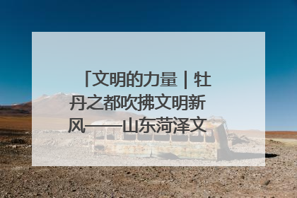 文明的力量｜牡丹之都吹拂文明新风——山东菏泽文明创建一线见闻