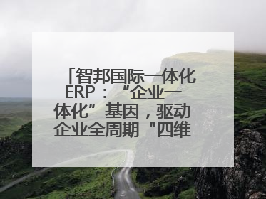 智邦国际一体化ERP：“企业一体化”基因，驱动企业全周期“四维质变”