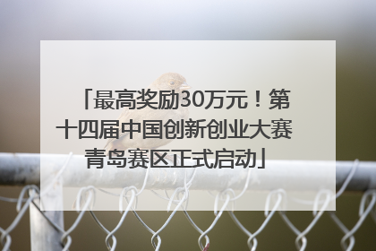 最高奖励30万元！第十四届中国创新创业大赛青岛赛区正式启动
