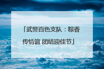 武警百色支队：粽香传情谊 团结迎佳节