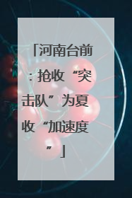 河南台前：抢收“突击队”为夏收“加速度”