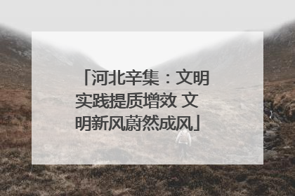 河北辛集：文明实践提质增效 文明新风蔚然成风