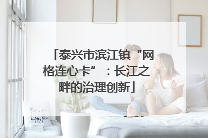 泰兴市滨江镇“网格连心卡”：长江之畔的治理创新