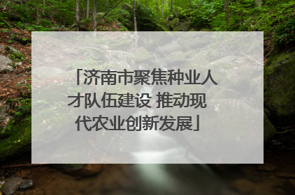 济南市聚焦种业人才队伍建设 推动现代农业创新发展