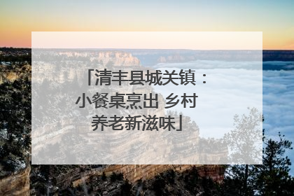 清丰县城关镇：小餐桌烹出 乡村养老新滋味