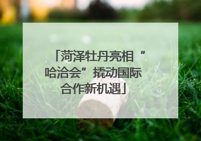 菏泽牡丹亮相“哈洽会”撬动国际合作新机遇