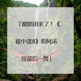 观影团来了！《碟中谍8》看阿汤哥最后一舞