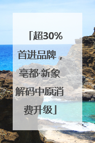 超30%首进品牌，亳都·新象解码中原消费升级