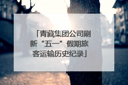 青藏集团公司刷新“五一”假期旅客运输历史纪录