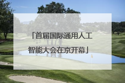 首届国际通用人工智能大会在京开幕