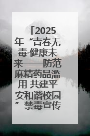 2025年“青春无毒·健康未来——防范麻精药品滥用 共建平安和谐校园”禁毒宣传专题活动在咸宁举行