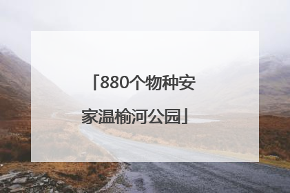 880个物种安家温榆河公园